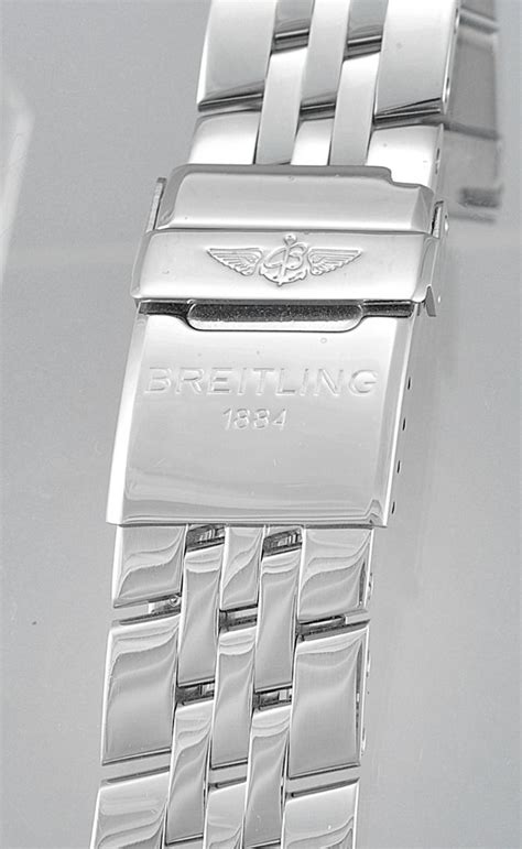 original breitling stialess steel bracelet|breitling titanium watch band.